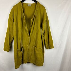 CMC color me cotton oversized textured cotton jacket size Small arttowear